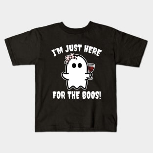 I'm Just Here For The Boos Kids T-Shirt